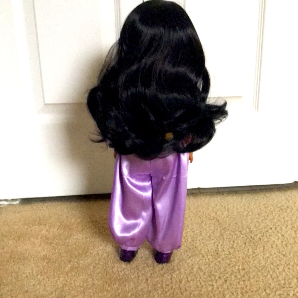 Beautiful American Girl Custom 18” Doll 2014. Genie Outfit, Purple Eyes, New Wig - Picture 8 of 16
